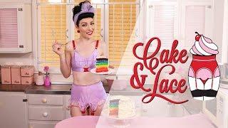 Cake & Lace Episode 4 - Lucy Luxe the Pinup Baking in Lingerie for Pride Equality & Love