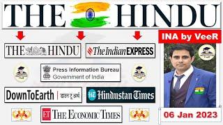 Important News Analysis 06 January 2023 by Veer The Hindu Newspaper Editorial Analysis for UPSC IAS