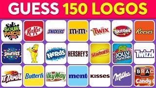 Guess the Logo in 3 Seconds  150 Famous Candy Logo  Logo Quiz 2024