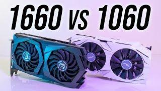 Nvidia GTX 1660 vs 1060 6GB - 16 Games Compared