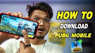 How To Download PUBG MOBILE  Pubg Mobile Download 