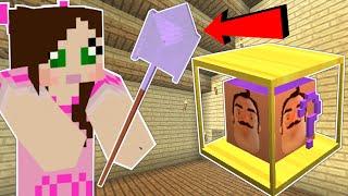 Minecraft HELLO NEIGHBOR LUCKY BLOCK SHOVEL WRENCH & MORE Mod Showcase