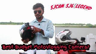 SJCAM SJ6 LEGEND FULL REVIEW  BEST BUDGET MOTOVLOGGING SETUP ActionCam Helmet Mount  MHM Vlogs