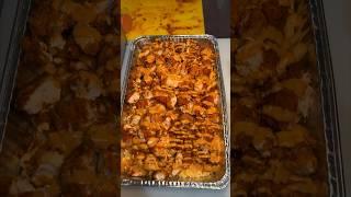 The FAMILY PLATTER HALF MAC HALF FRIED HOT CHICKEN from Fluffie’s in New Jersey #DEVOURPOWER