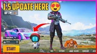 PUBG MOBILE1.5 UPDATE HERE  WHATS NEW IN 1.5 UPDATE  Kumari Gamer