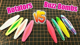 Rotator VS. Buzzbombs  Side by side comparison PLUS GIVEAWAY