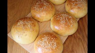 hamburger buns recipe  طرز تهیه نان همبرگر