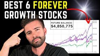 Here is the PERFECT growth portfolio to make you RICH Faster 6 Best Growth Stocks FOREVER