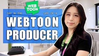 Day in the life of a WEBTOON Comics Producer In Office
