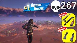 267 Elimination Solo Vs Squads Zero Build Gameplay Wins Fortnite chapter 5