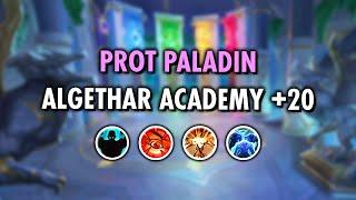 397 Prot Paladin ️ Algethar Academy +20  Dragonflight S1 M+