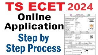 TS ECET  2024 online application process  TS ECET 2024 Application  TS ECET 2024