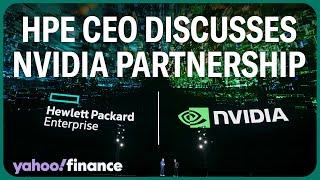 HPE-Nvidia partnership will make AI enterprise history HPE CEO