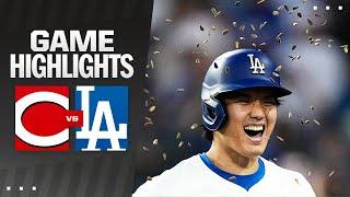 Reds vs. Dodgers Game Highlights 51724  MLB Highlights