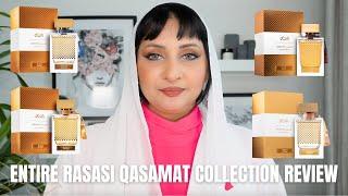 RASASI QASAMAT COLLECTION REVIEW  MIDDLE EASTERN ARABIAN PERFUMES #simsquad