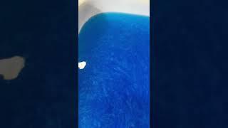 Соль-шиммер для ванны синяя