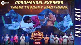 Coromandel Express Tragedy Full Skit  Emotional Skit  Drama Junior 6  Zee Telugu