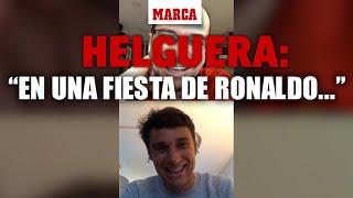 Helguera En una fiesta de Ronaldo cuando empezaron a aparecer autobuses de señoritas... I MARCA