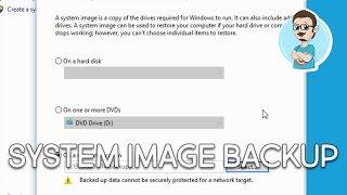 How To Create a System Image Backup in Windows 10