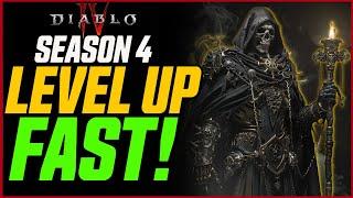FASTEST 1-100 Diablo 4 Season 4 Leveling Guide Any Class