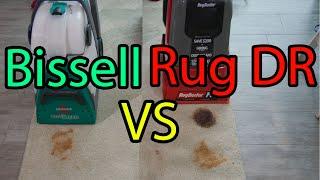 Bissell Big Green vs Rug Doctor Pro Cleaning Performance