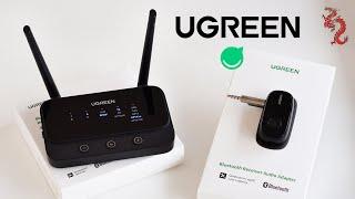 UGREEN Bluetooth audio девайсы Мощный  приемникпередатчик с aptX HD и aux приемник с aptXLL