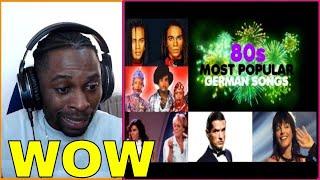 Popular German Songs from 1980 to 1989 REACTION