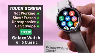 Galaxy Watch 6 6 Classic Frozen or Unresponsive Fix