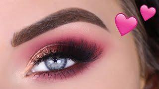 Valentines Day Eye Makeup Tutorial  Natasha Denona Love Eyeshadow Palette