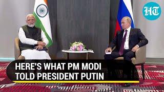 India-Russia always together PM Modi tells Putin Pitches for dialogue diplomacy on Ukraine