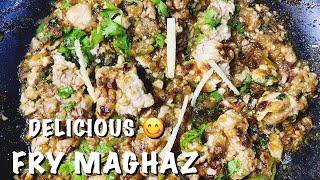 BRAIN MAGHAZ FRY QUICK & EASY FRY MAGHAZ RECIPE BAKRA EID SPECIAL 2021MAGHAZ BANANAY KA TAREEKA