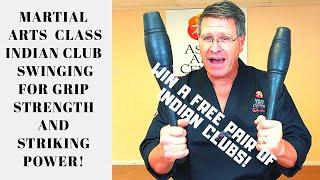 MARTIAL ARTS CLASS- INDIAN CLUB SWINGING