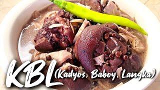 How to Cook KBL Kadyos Baboy at Langka  Ilonggo Recipe