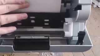 Замена бумаги принтер DNP-RX1