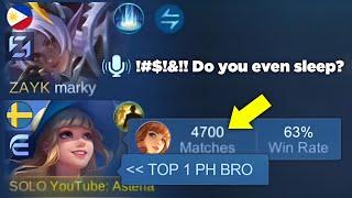 I SHOW MY 4700 MATCHES GUINEVERE IN RANK AND THIS HAPPENED  their reactions  - MLBB