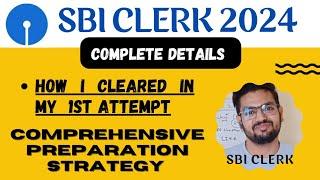 SBI CLERK 2024 • 3-Months Complete Preparation Strategy #sbiclerk #sbiclerk2023