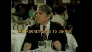 Mr  Rooney Goes to Dinner 1976 Full Episode