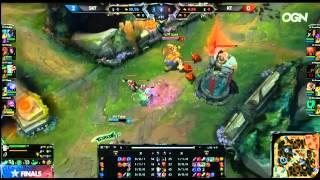 SKT Faker Dodge Cassiopeia KT Nagne ult Amazing Reflex