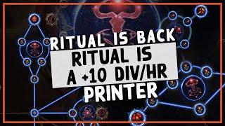 3.25  RITUAL FARMING IS BACK AND ITS PRINTING MONEY - Path of Exile Ritual Money Making Guide