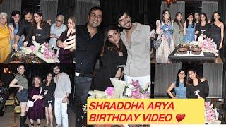 Shraddha Arya celebrated her birthday with her husband And  Family And Friends