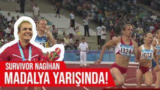 Survivor All Star Nagihan Karadere Madalya Alıyor  55.81  Dünya Üniversite Oyunları 400m Engelli