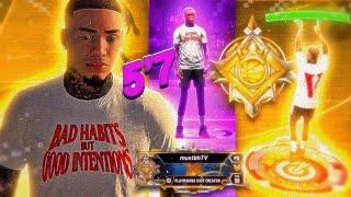 FIRST EVER LEGEND 5’7 PURE SHARPSHOOTER TAKES OVER NBA 2K21 BEST BUILD in NBA 2K21