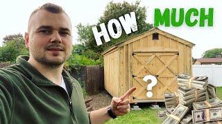 My Amish Built Shed How Much DO YOU think it COST ?