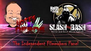 The independent Filmmakers Panel  Slash and Bash Film Festival 2019