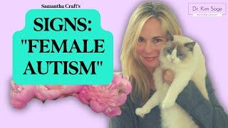 UNOFFICIAL FEMALE AUTISM LIST SAMANTHA CRAFTS LIST