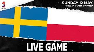 LIVE  Sweden vs. Poland  2024 #IIHFWorlds