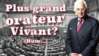 Marc Bonnant le plus grand orateur vivant?