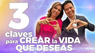 3 claves INFALIBLES para crear la VIDA que DESEAS  Diana Alvarez & Sergio Villamizar