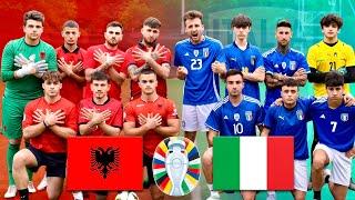 ITALIA vs ALBANIA - 7 VS 7 FOOTBALL CHALLENGE *EURO 2024* wEmanuel Asllani