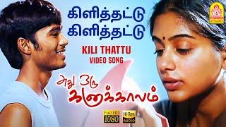 Kili Thattu - HD Video Song  கிளித்தட்டு கிளித்தட்டு  Adhu Oru Kana Kaalam  Dhanush  Ilaiyaraaja